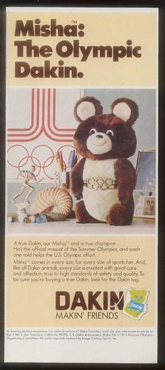 1980 moscow olympics mascot